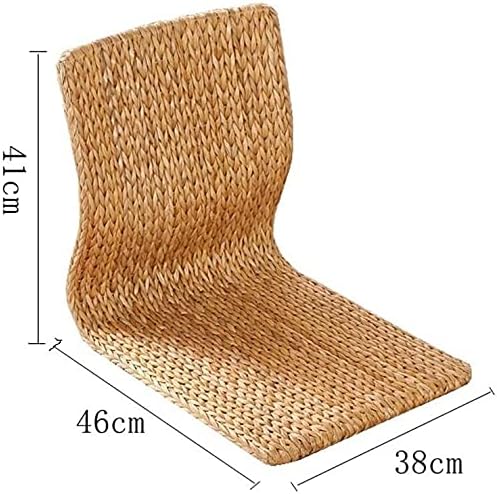 Tables Bay Window Stool Backrest Lazy Sofa Chair Floor Chair Bedroom Dormitory Bed with Legless Japanese Gaming Chair (Color : #1)