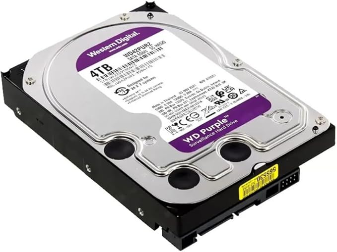 ACTi PHDD-2503 Model WD WD43PURZ 4TB 3.5 Hard Disk Drive 5400 RPM 256 MB Cache