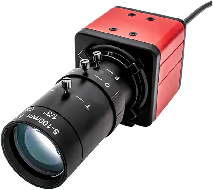 4K Mini POE IP Camera 3 4 5 8MP Security Protection Webcam 100mm Manual Varifocal Lens Industrial Network Camera