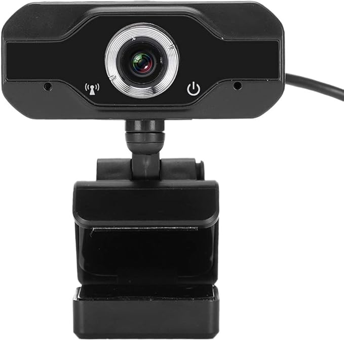 HD USB Camera with Microphone Autofocus Webcam for Computer 1932x1088 Resolution Plug and Play Excellent for Live Webcast Online Teaching and Video Conferencing