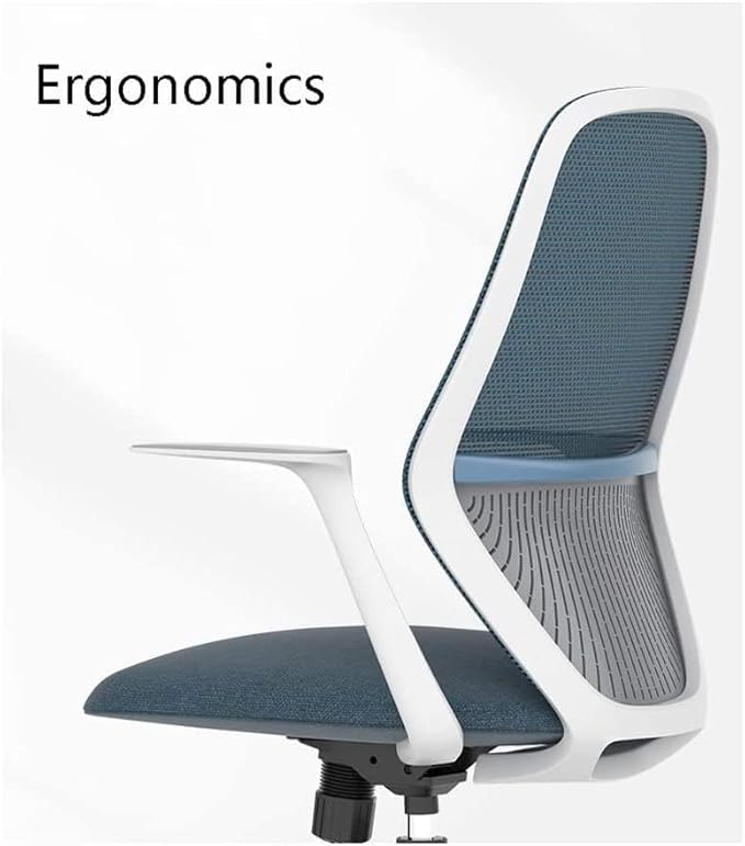 Office Chair Gaming Chair Computer Chair Household Lifting and Rotating Break Netting Backrest Computer Home Chair(Size:One SizeColor:A-Grey)