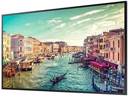 Samsung Business QM43R 43 inch 4K UHD 3840x2160 24/7 Commercial Signage LED Display for Business HDMI Wi-Fi and 3-Year WRNTY 500 nit (LH43QMREBGCXZA) Black
