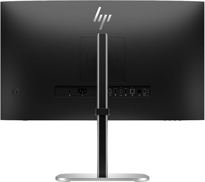 HP Series 5 Pro 27 QHD IPS Monitor with 5ms Response Time Anti Glare Flicker Free 350 Brightness Nits VESA Mount (100mm) Displayport HDMI &amp Dockztorm USB Port Expander Black/Silver