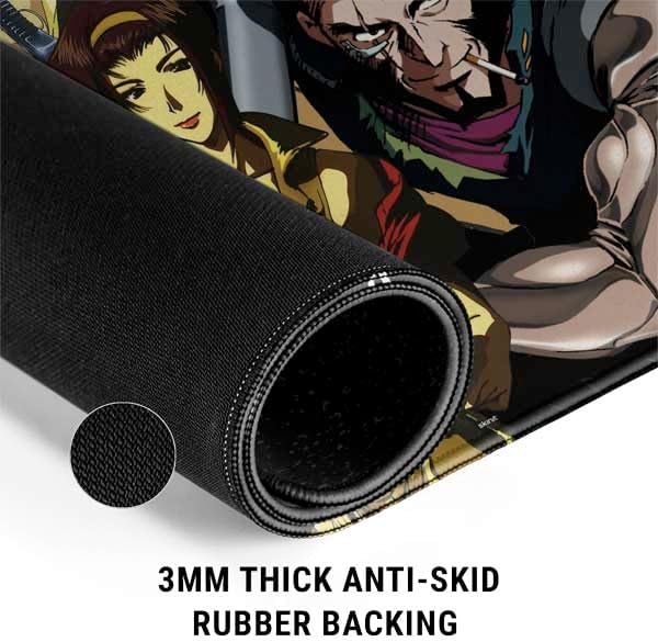 Skinit Large Gaming Mouse Pad - Officially Licensed Group Shot Design with Stitched Edges Waterproof Non-Slip Rubber Base Desk Mat for Keyboard &amp Mouse 31.5 x 11.8 inches
