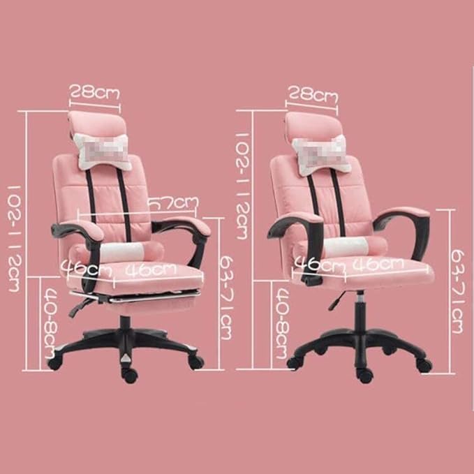 Office Chair Swivel Desk Chair Gaming Chair Computer Chairs Swivel Chair Video Game Chair High Back Adjustable Gaming Chair Ergonomics Lifting Rotation Computer Chair With Headrest And Lumbar Massage