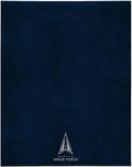 Gallery Leather Portrait Mouse Pads - Acadia Navy - Space Force - 10 x 8