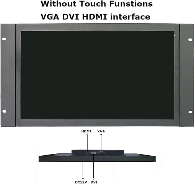 1pc 17.3 Inch 1920x1080 HD Industrial Grade Open Frame Embedded Touch Screen Monitor with Resistive Or Capacitive Touch Screen(Without Touch)