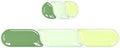 Ergonomic Keyboard Wrist Rest Gel Wrist Rest for Keyboard and Mouse Wrist Support and Keyboard Pad for Typing Pain Relief Anti-Slip Base Suitable for Office Laptop Computer Gaming Green