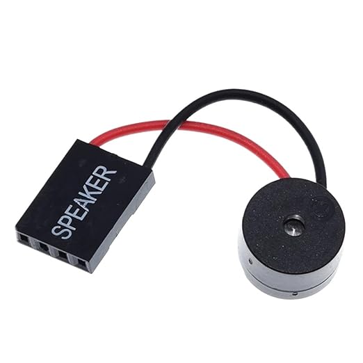 10Pcs Mini Plug Speaker for PC Interanal Computer Motherboard Mini Onboard Case Buzzer Board Beep Alarm