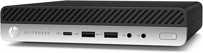 HP EliteDesk 800 G5 Mini Business Desktop PC with New 24 FHD Monitor Core i5-9500T 16GB RAM 256GB SSD Mouse &amp Keyboard DP Windows 11 Pro (Renewed)