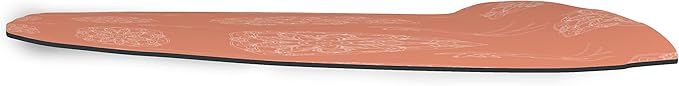 Ergonomic Mouse Pad with Wrist Rest Digital Printed Mouse Mat for Tendon Sheath Problems Non-Slip Base for Office and Home Size: 20 x 23 cm