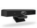 Conference Room Camera 3-in-1 1080p Full HD Webcam with Microphone and Speaker USB Plug and Play Wide Angle Video Conference Camera for Desktop Laptop Mac PC (Black)
