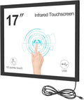 GreenTouch 10 Points 17 Inch Infrared Touch Frame IR Touch Screen Panel Overlay Kits with USB Plug and Play…