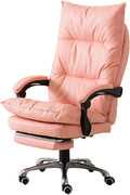 Office Chair Desk Chair Computer Chair Brown Gaming Chair Gaming Pink Chair ?Comfortable Office Chair Gaming Recliner High Back Ergonomic Racing Office Desk Computer Chair Pu Leather Swivel Rolling T