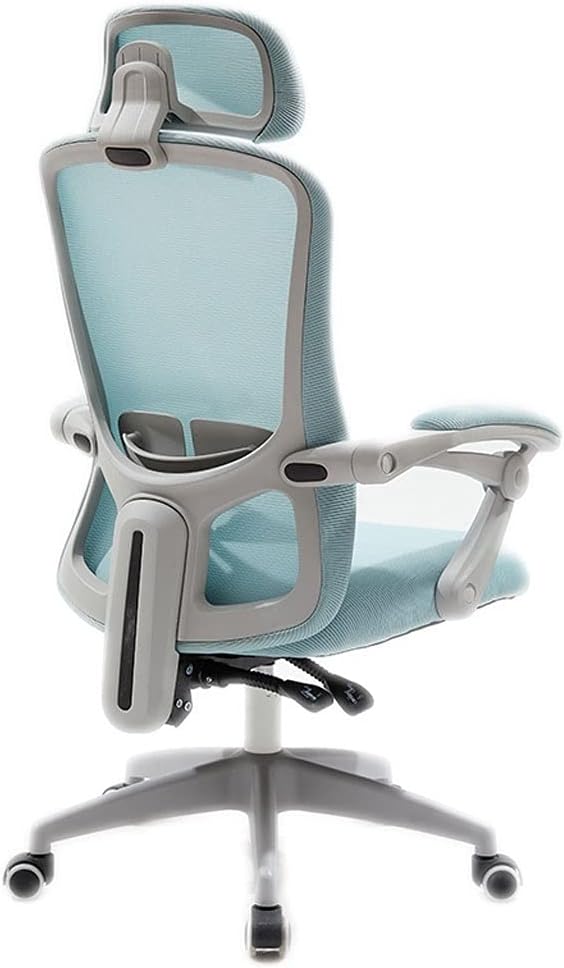 Office Desk Rotating Office Chair Home Can Lie Down Gaming Chair Ergonomic and Comfortable Computer Chair Adjustable Headrest Footrest Home Office Chair (Color : A)