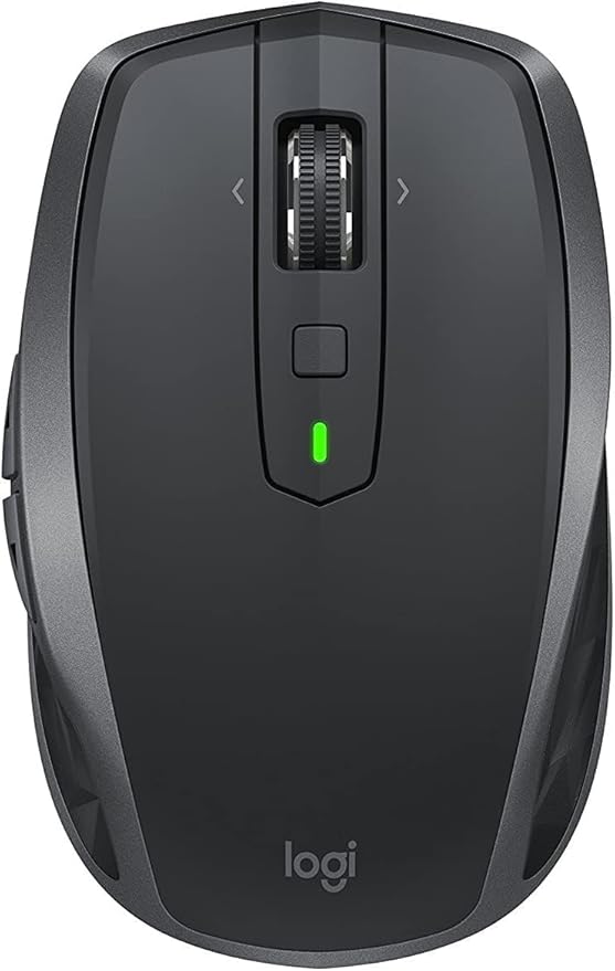 Logitech MX Anywhere 2S Wireless Mouse for Windows and Mac with Dual Connectivity Built-In Battery 500mAh 400 DPI Hyper-Fast Scrolling Mouse - 910-005132 (Renewed)
