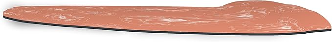 Ergonomic Mouse Pad with Wrist Rest Digital Printed Mouse Mat for Tendon Sheath Problems Non-Slip Base for Office and Home Size: 20 x 23 cm