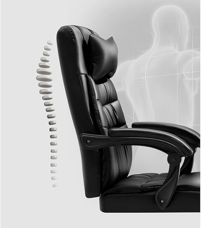 Chair Ergonomic Computer Gaming Chairs Cowhide Massage Chair Adjustable Recliner with Footrest