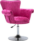 YYDS Chair Sweet Gaming Chair with Fixed Armrest Computer Chair for Bedroom and Living Room Rotatable Lift Office Esports Chair Ergonomically (Color : Rose red)