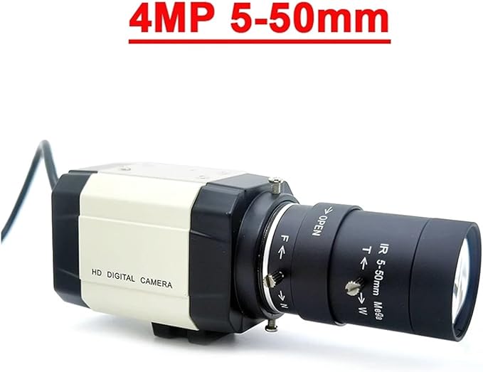 4MP 30fps 2560x1440 High Speed UVC USB Webcam 5-50mm / 2.8-12mm Varifocal Zoom Lens Option 720P USB 1280 * 720 USB Camera(4MP 5-50mm)