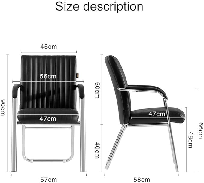 Gaming Chair Upholstered Armless Side Chair Room Lounge Chair Boss Chair Study Chair Work Chair Lift Armchair Leather Chair