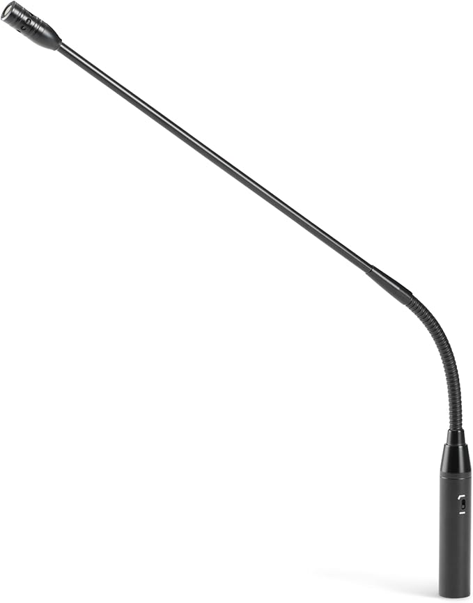 OnStage On-Stage DJM618 Professional XLR Gooseneck MicrophoneBlack