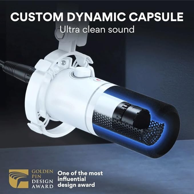 Gaming Microphone Dynamic Microphone/Mode Microphone Podcast Mic Gaming Mic (D As Shown)