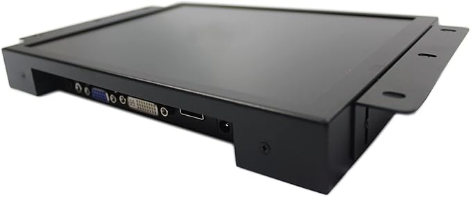 VSDISPLAY 10.4 Inch 800x600 LCD Touchscreen Monitor Portable 10.4'' VS104ZJ01 as Extra Display with DVI VGA PortsBuilt-in Dual Speakers