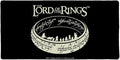Lord of The Rings The Journey Large Gaming Mouse Pad Desk Mat with Stitched Edges Non-Slip Base for Gamer Home and Office 31.5 x 15.7