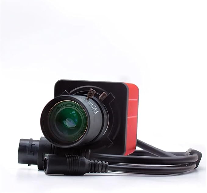 Mini Industrial Camera 3 4 5 8MP Security Surveillance Metal Housing POE IP Camera with 6 60mm 5 50mm Manual Zoom CS Lens