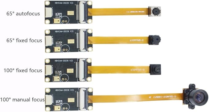 Taidacent Free Drive OV5640 5MP HD USB Digital Camera Module with MIC Notebook PC Computer Webcam Web Camera with Microphone (65 Degree Without Distortion auto Focus)