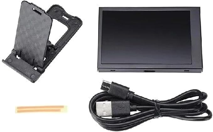 3.5Inch Type C Portable Secondary Display Dynamic Wide Viewing Small Monitor for Multifunction