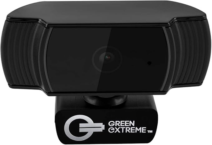 Green Extreme T200 Full HD Webcam 1080p 30FPS Widescreen Mode Autofocus System Hi-Speed USB 2.0 (6-Pack)