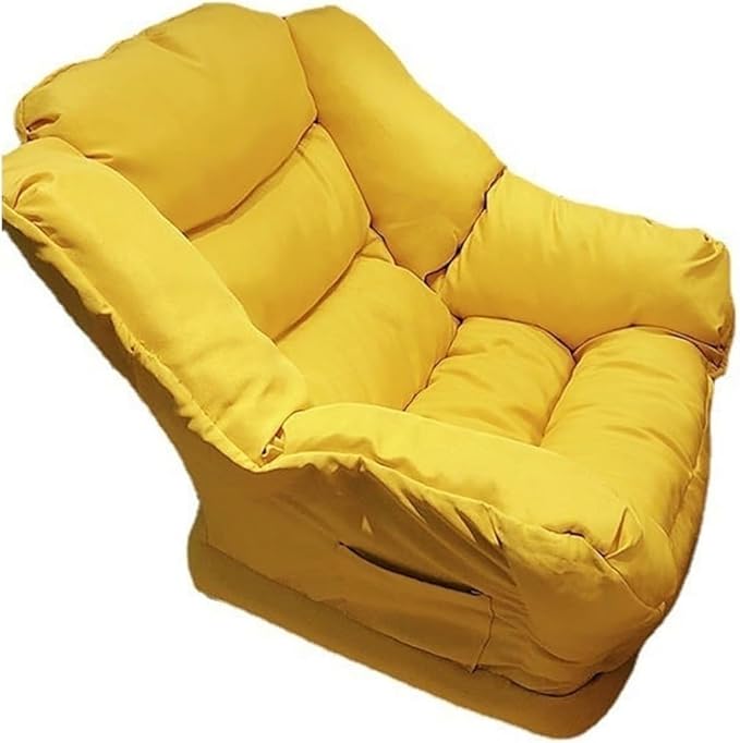 Gaming Chair Computer Chair Sofa Wholesale Armchair Bedroom Comfortable Chair Armchair Chair (Color : Tq Beige Cotton And-01)