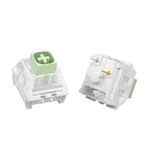 10PCS Mechanical Gaming Keyboard Shafts Heavy Dark Blue Jade Large Key Shafts(Jadeite Color30 PCS)