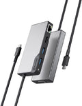 ALOGIC USB-C Fusion MAX 6-in-1 Hub V2-2 x USB-A (5G) 1 x USB-C (5G &amp 100W PD) HDMI (4K@60Hz) VGA and RJ45 Gigabit Ethernet