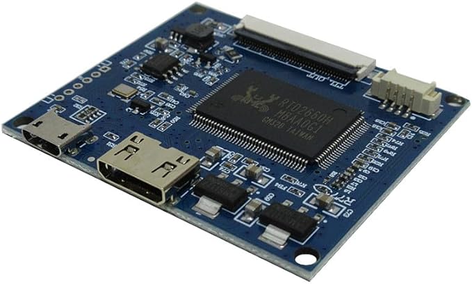 5-Inch 800×480 Portable DIY LCD Monitor Kit with Mini-HDMI Driver Board – Compatible with PC Raspberry/Orange Pi Gaming Consoles &amp Microscopes (Secondary Display Screen)