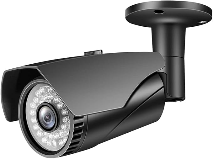 8MP 4K IP Camera Outdoor H.265 Gray Bullet CCTV Home Security Video Surveillance