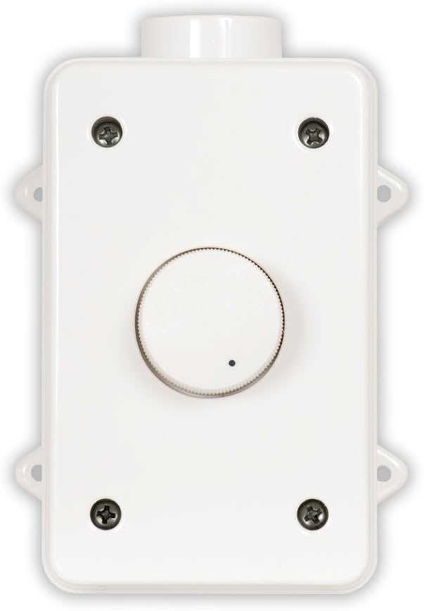 Acoustic Audio AAOVCD-W Outdoor Volume Controls White Weatherproof 5 Piece Set