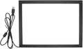 Bewinner Infrared Touch Frame Interactive IR Touch Overlay Panel for Education Digital Signage with USB InterfaceAluminum Alloy Touch Screen Overlay (27 inch)