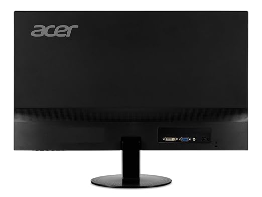 acer SB240Y G0bi 23.8 IPS Full HD Ultra-Slim Edge-to-Edge Gaming Office Monitor | Adaptive-Sync Support (FreeSync Compatible) | Up to 120Hz Refresh | 1ms (VRB) | Tilt | HDMI &amp VGA Ports | Black