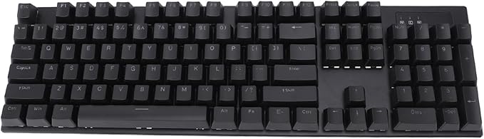 ZJchao Wired Mechanical Keyboard Blue Switch 104 Keys with Backlight Gaming Office
