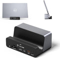 TobenONE 18-in-1 Triple 4K@60Hz Monitor Docking Station with 150W Power Supply USB C Laptop Docking Station Stand(Single 4K@144Hz) 2.5Gbps Ethernet 2 HDMI &amp DP 8 USB for Windows&ampChromeOS