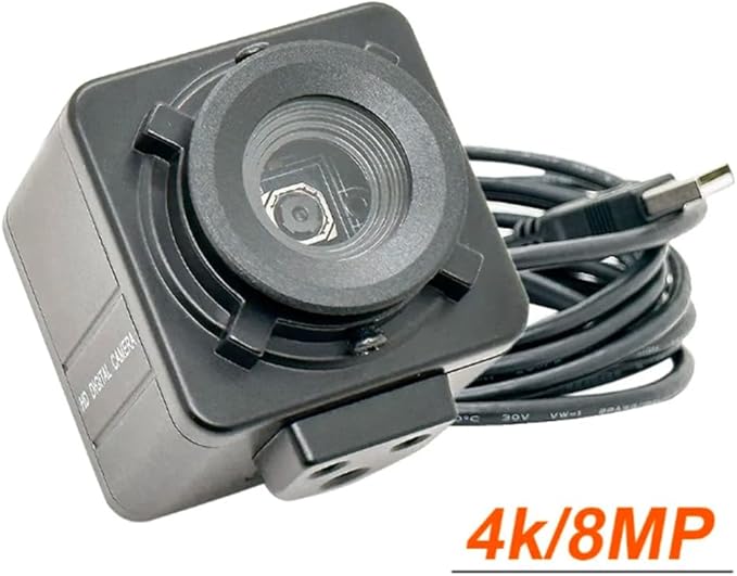 Industrial 4K USB Webcam PC Laptops Video 8MP Autofocus USB Camera IMX179 Sensor OTG UVC Plug &amp Play