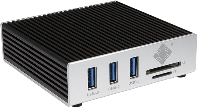 USB4.0 40Gbps 6-in-1 10G Ethernet 1x RJ45 10G Ethernet Port 3X USB-A 1x TF 1x SD Card Reader