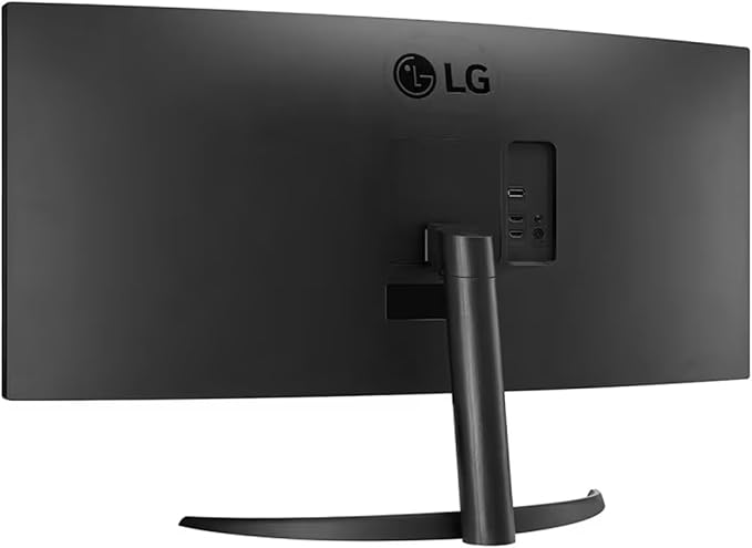 LG 34 Inches 21:9 Curved Ultra Wide Monitor WQHD(3440 x 1440 Pixels) sRGB 99%(Typ) HDR 10 Dual Controller PBP Flicker Safe Smart Energy Saving HDMI DP Head Phone OutTilt Black 34WR50QC