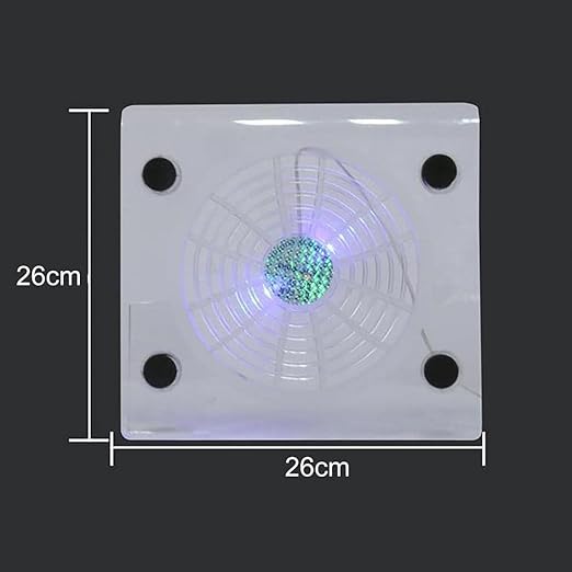 JSEIAJB PC Computer Silent LED Cooling Fan Radiator Radiator for DIY PC Chassis CPU Coolers Radiators 12cm Cooler(OneColor)