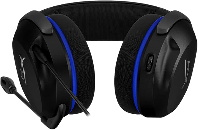 HyperX Cloud Stinger 2 Core - Gaming Headset for Playstation Lightweight Over-Ear Headset with mic Swivel-to-Mute Function 40mm Drivers - Black