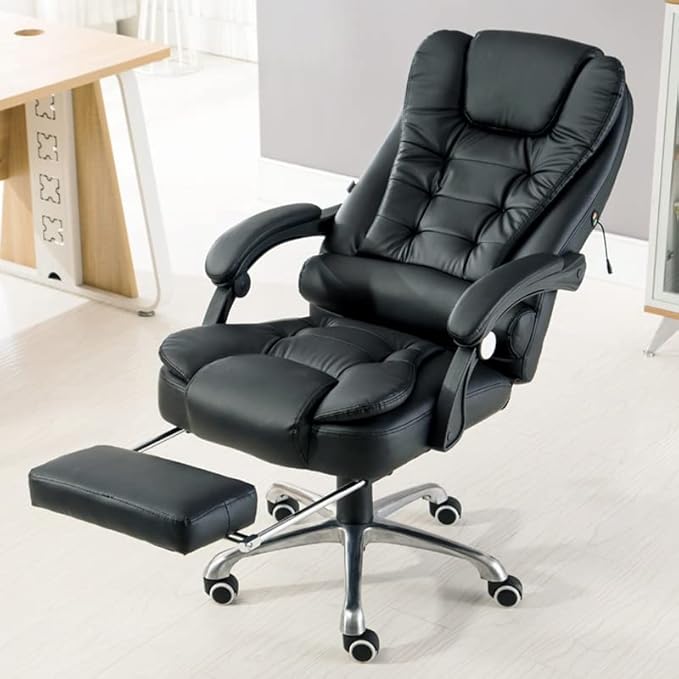 Office Chair Gaming Chair Computer Chair Office Chair Home Computer Chair PU Comfortable Swivel Gaming Chair Point Massage