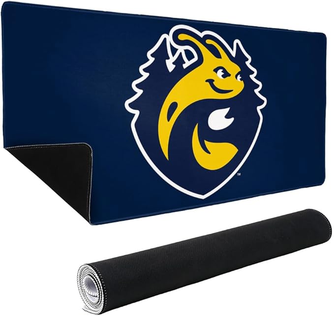 University of California-Santa Cruz Primary Logo Large Gaming Mouse Pad Desk Mat with Stitched Edges Non-Slip Base for Gamer Home and Office 31.5 x 15.7